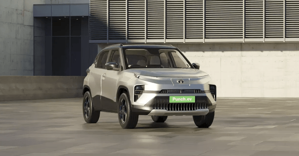 tata punch ev facelift