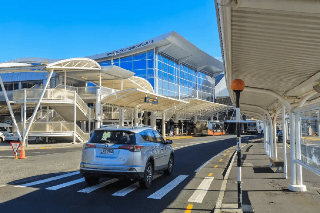 Auckland International Airport in NZ