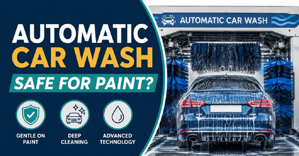 Automatic Car Wash Safe for Paint