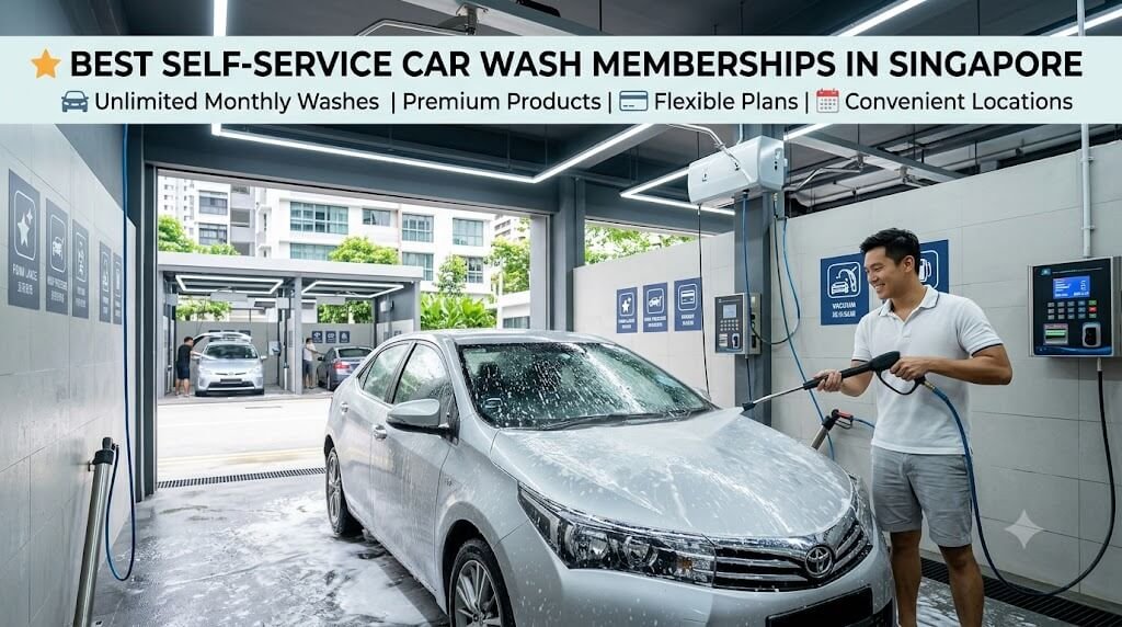 Best Self-Service Car Wash Singapore