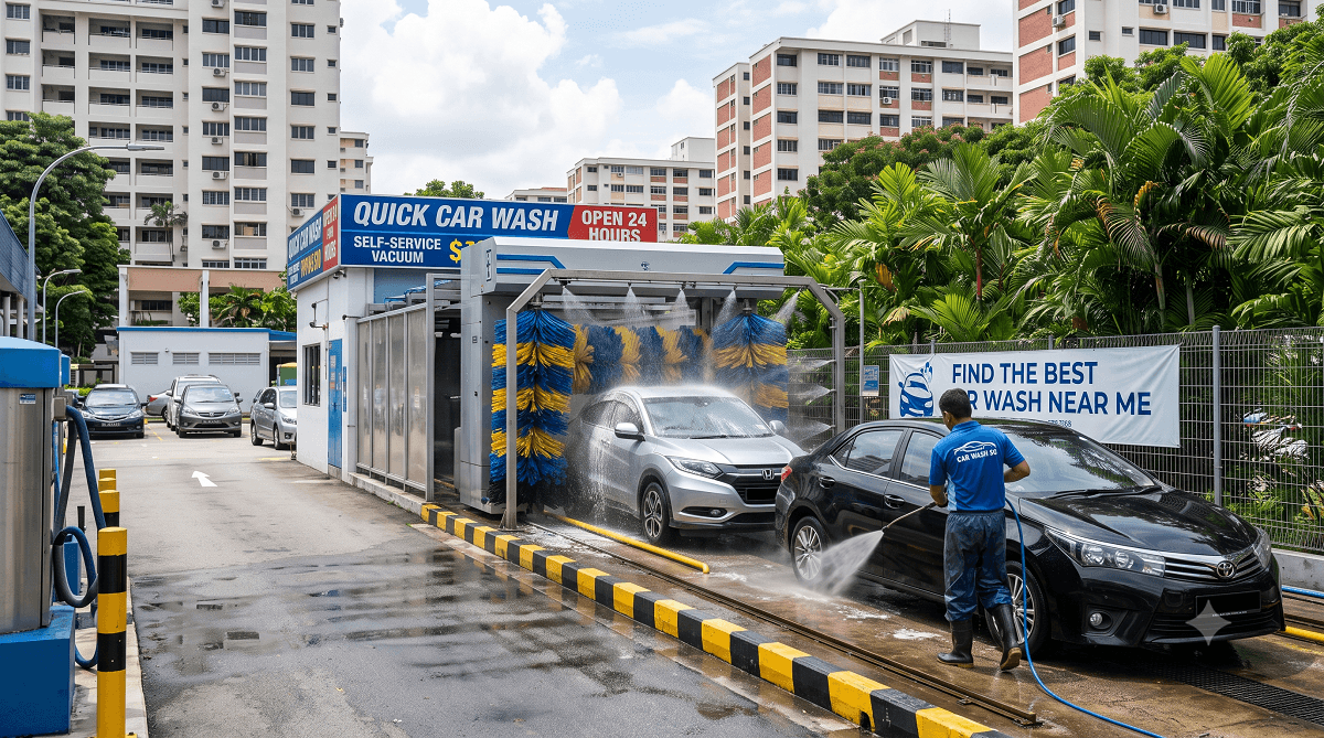 Car Wash Near Me in Singapore