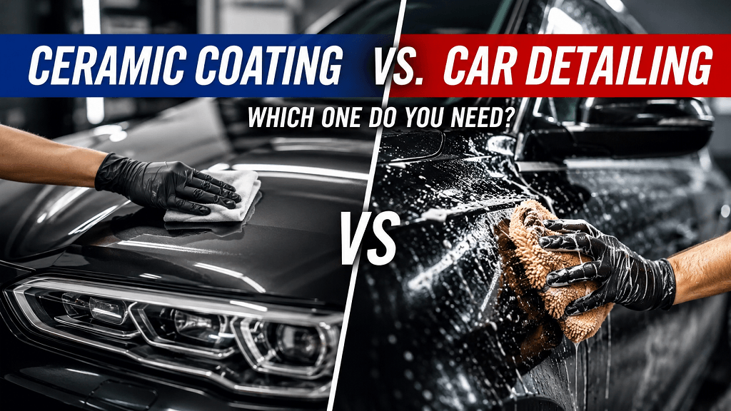 Ceramic Coating vs. Car Detailing Singapore