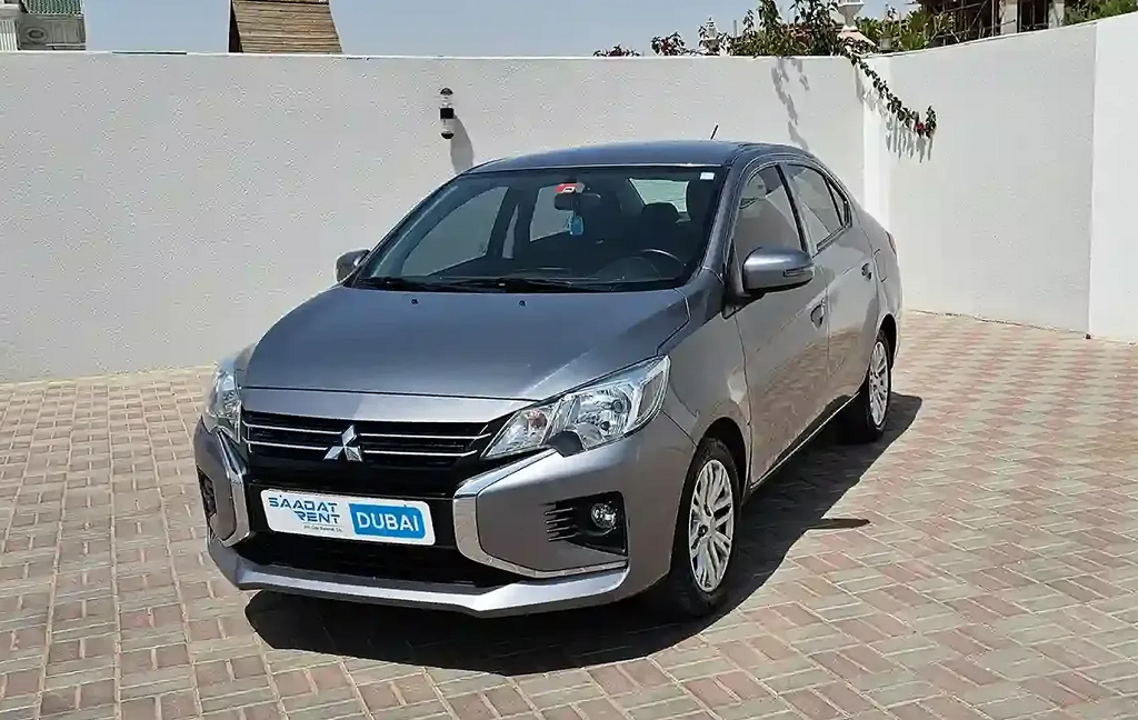 Mitsubishi Attrage Rent a Car in Dubai