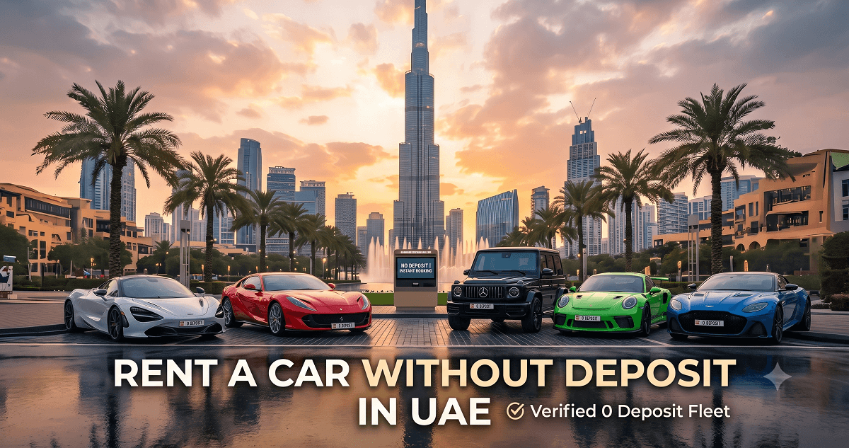 Rent a Car No Deposit in UAE