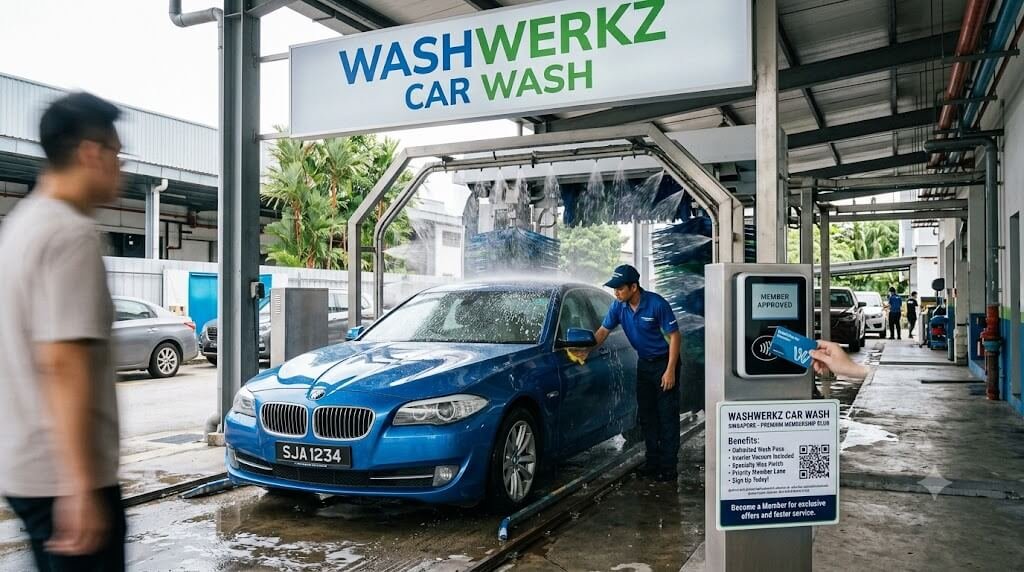 WashWerkz Car Wash Membership Singapore