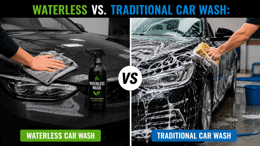 Waterless vs. Traditional Car Wash