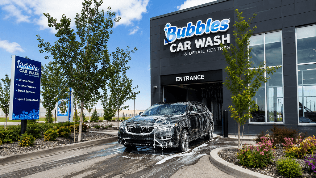 Bubbles Car Wash Centres in Edmonton